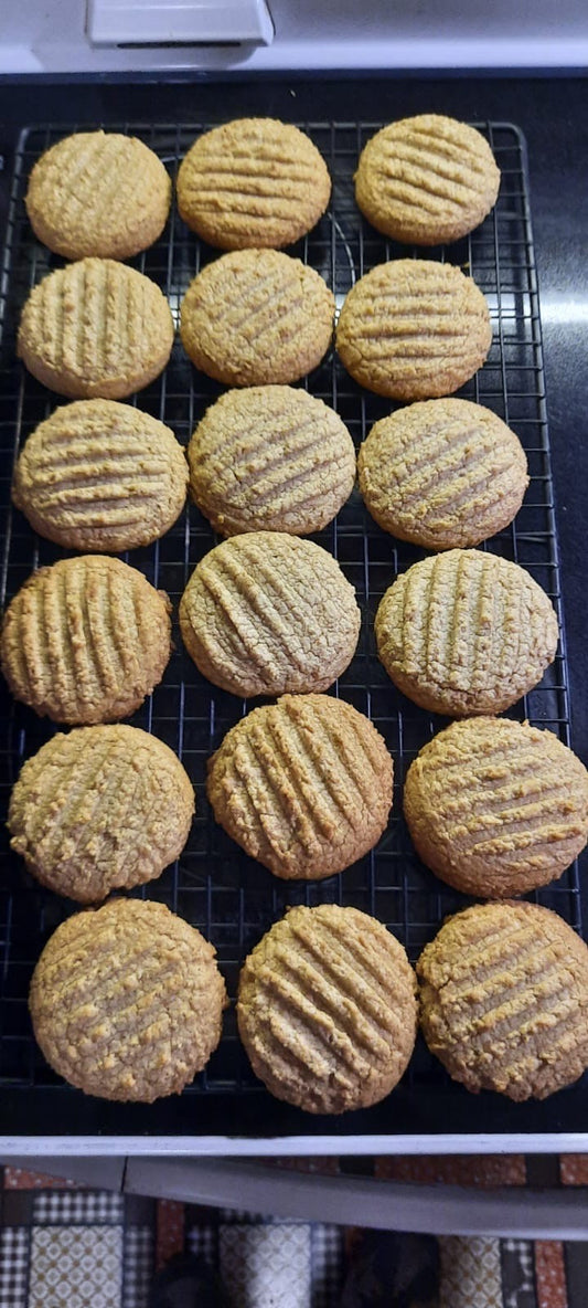 Peanut Butter Cookies - Day 9 of the Flax Habit