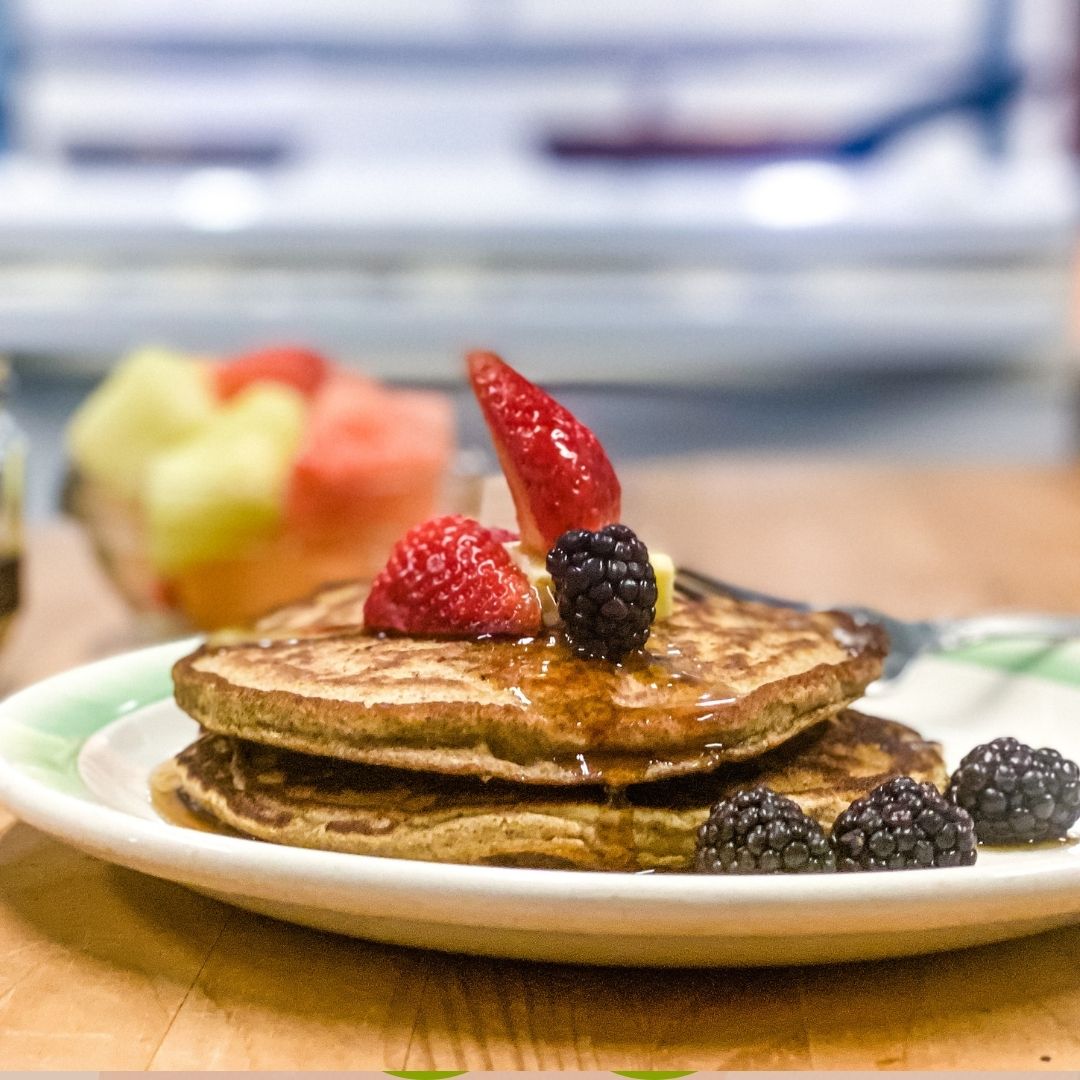 Start Your Day Pancakes-Using Valley Kitchen Pancake Mix