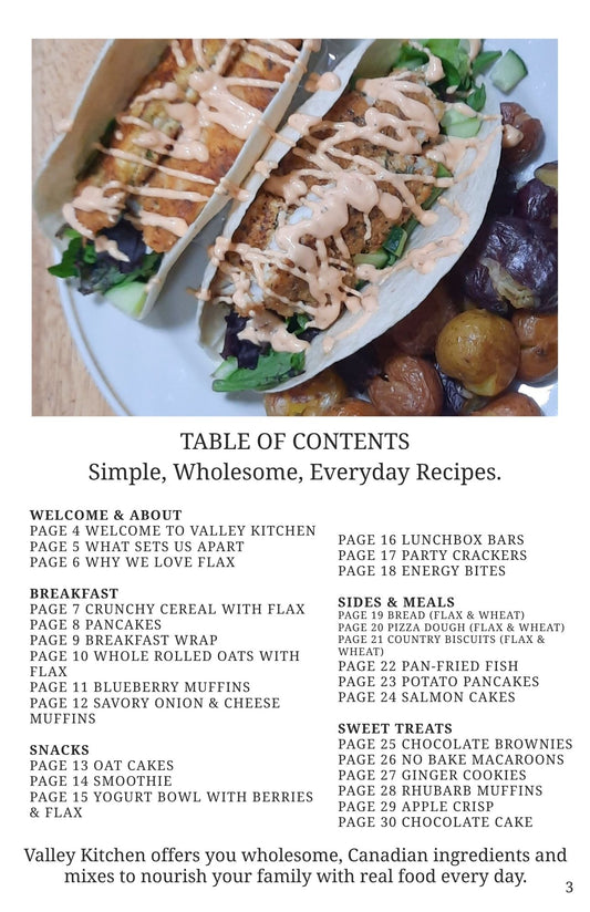 Quality Tested Recipes from Valley Kitchen