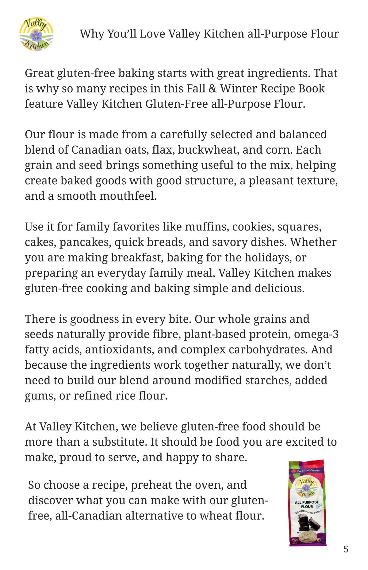 NEW! Fall/Winter Gluten Free Cookbook