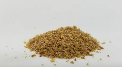 Ground Brown Flax Meal. Artisan Seeds.