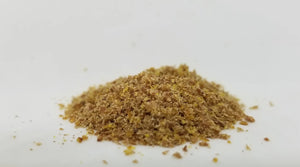 Ground Brown Flax Meal. Artisan Seeds.